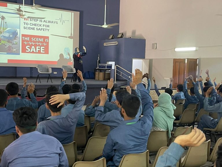 First Aid Training Session